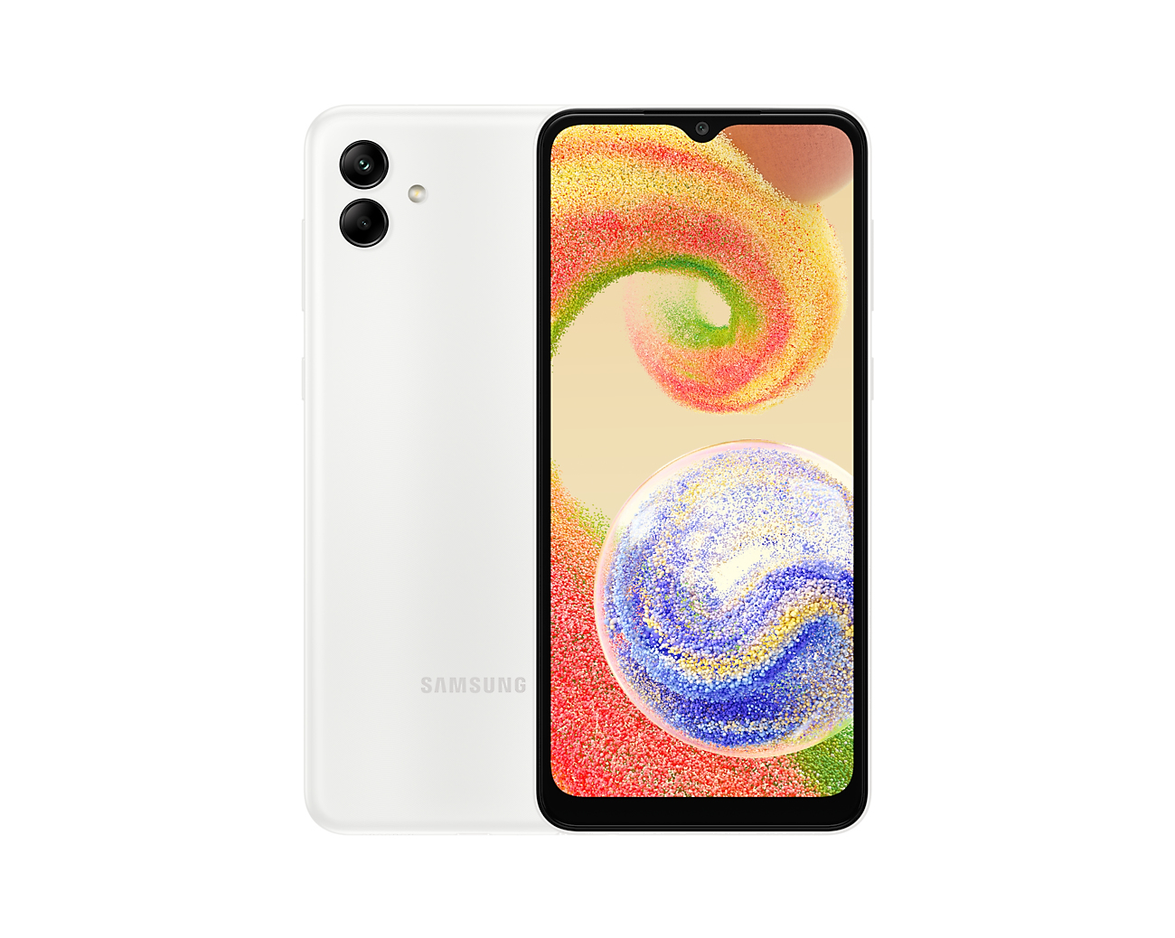 Samsung Galaxy A04 64GB weiß, ungenutzte Demoware