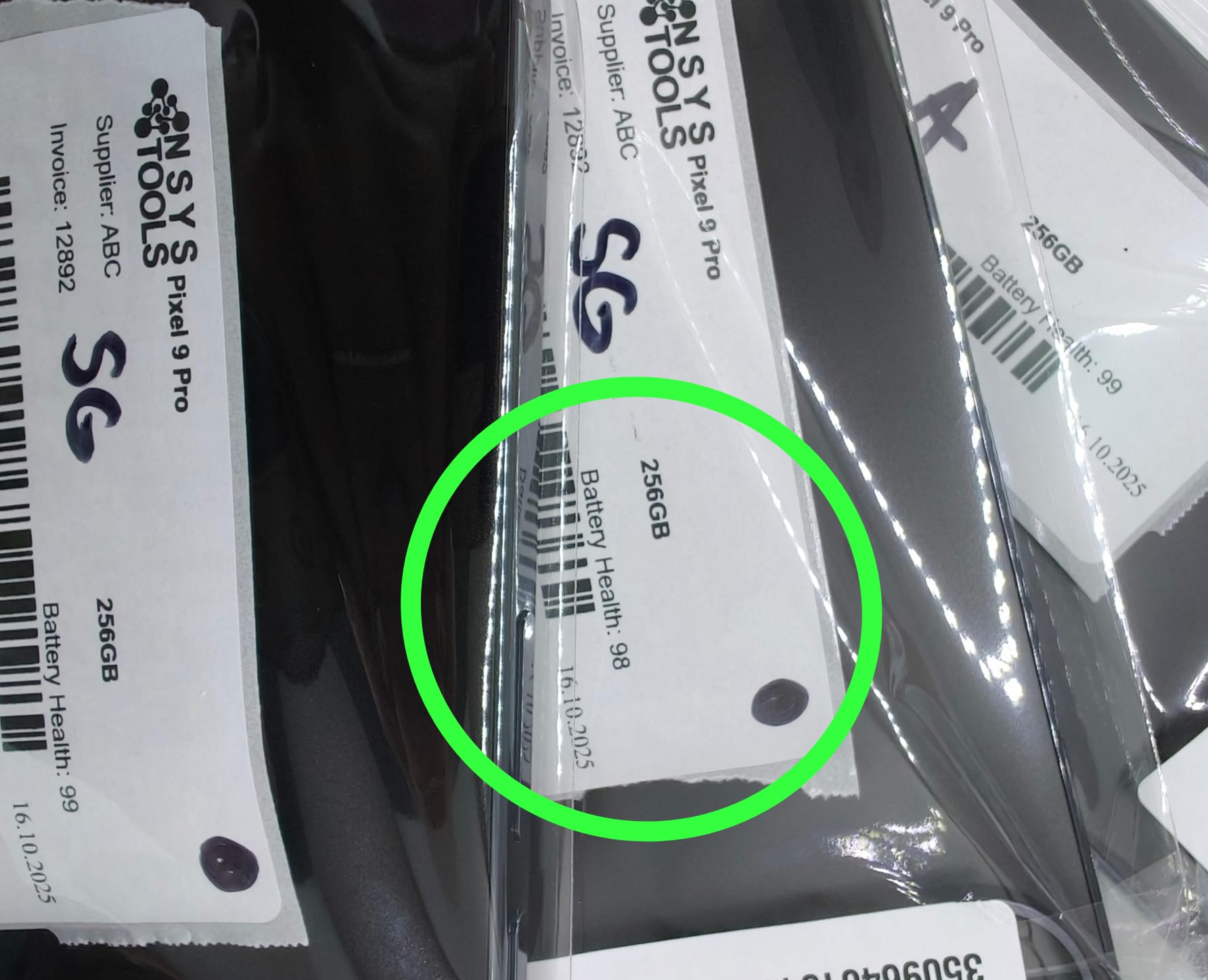 Google Pixel 9 Pro , 256GB, schwarz (obsidian) refurbished A- 