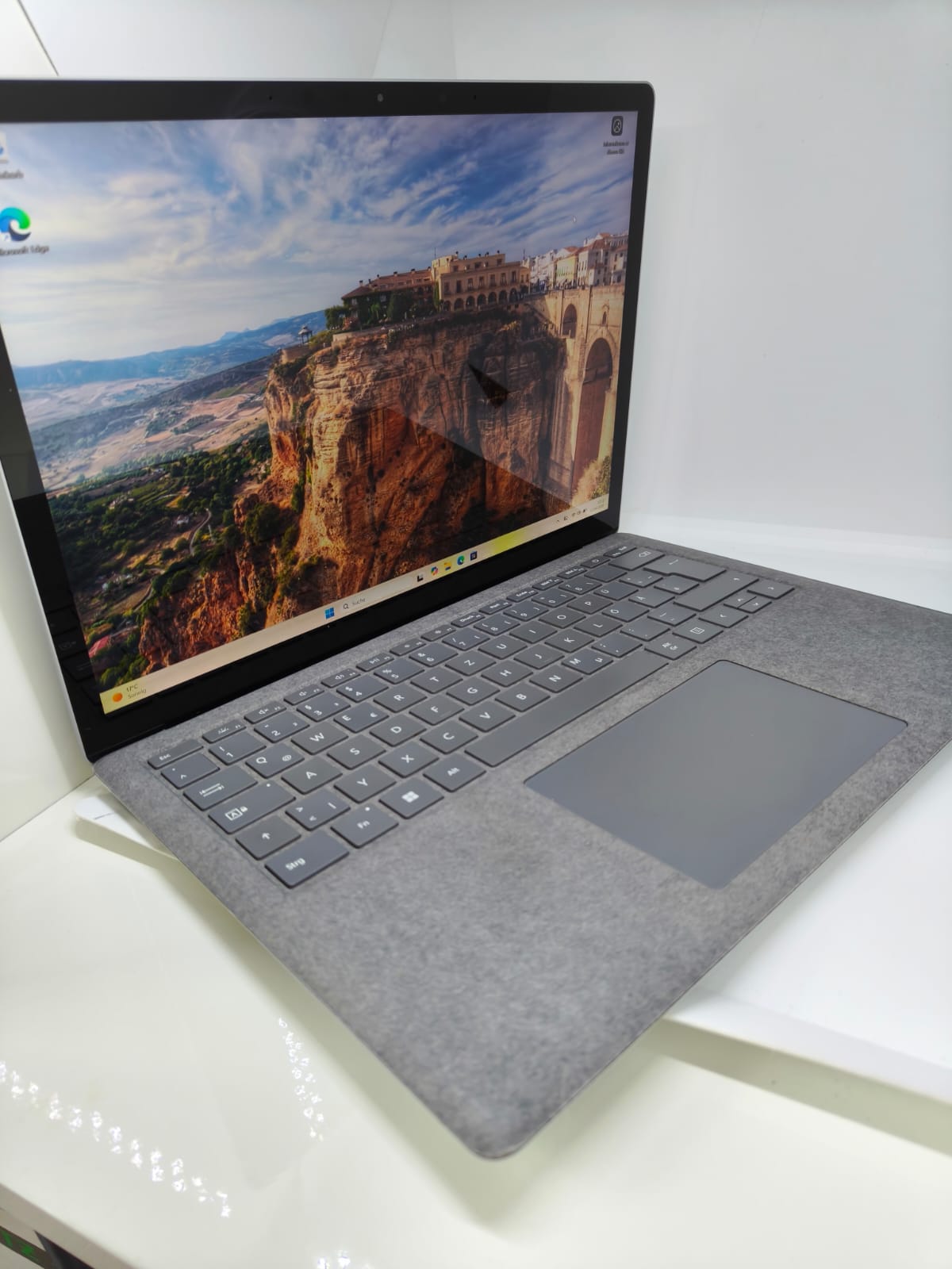 Microsoft Surface Laptop 4 13,5' Intel I7 512GB SSD, 16GB RAM, QWERTZ platin