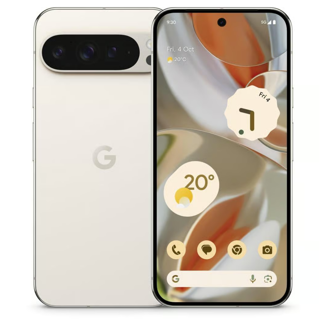 Google Pixel 9 Pro , 256GB, weiß (porcelain) refurbished A-