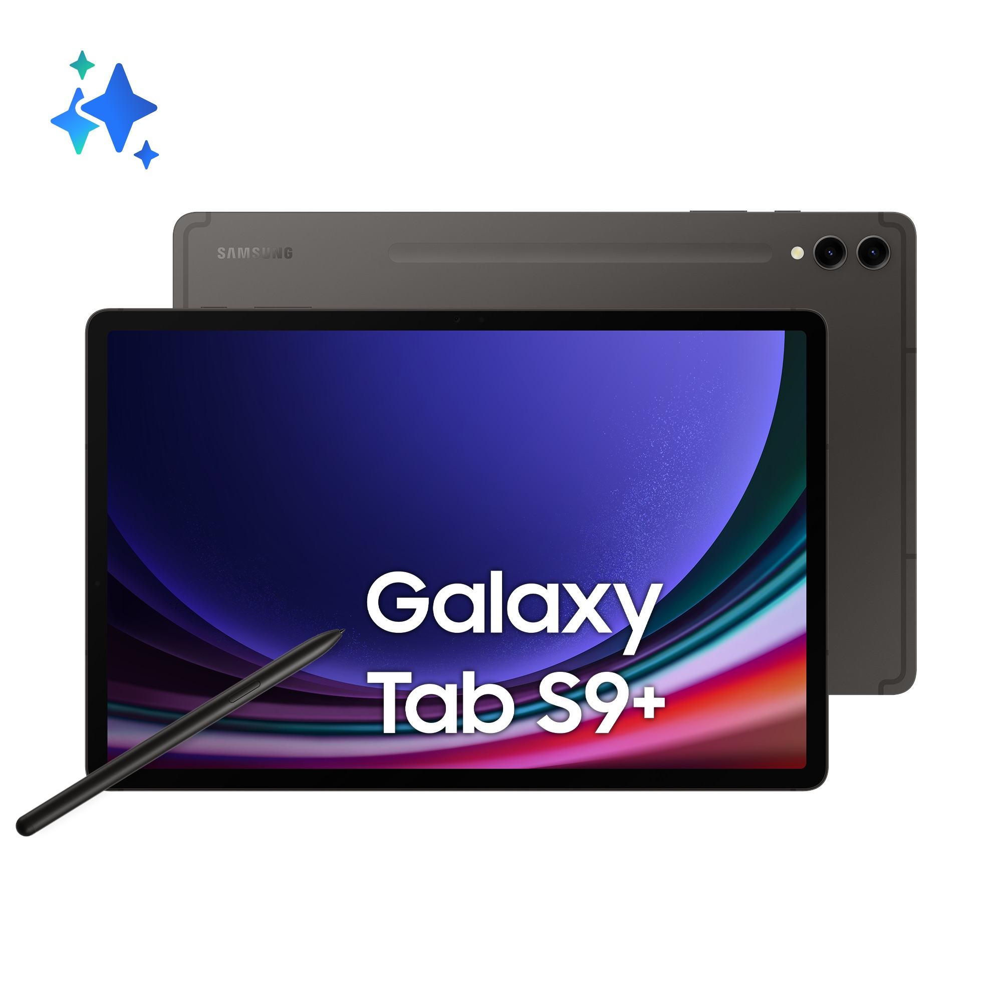 Samsung Galaxy Tab S9 + PLUS 256GB mit S-pen used grau