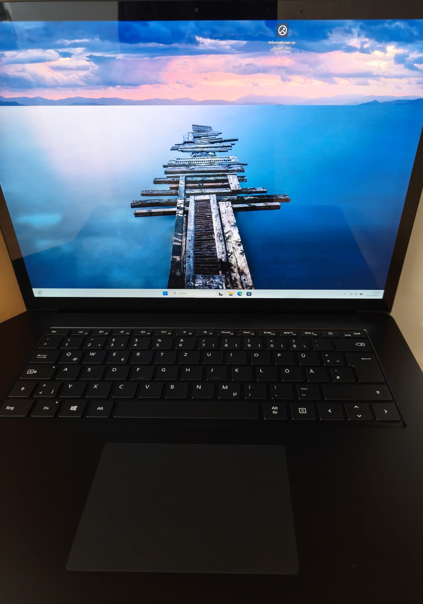 Microsoft Surface Laptop 3 15" Core I5 SSD 256 GB - 8GB QWERTZ - Deutsch schwarz 